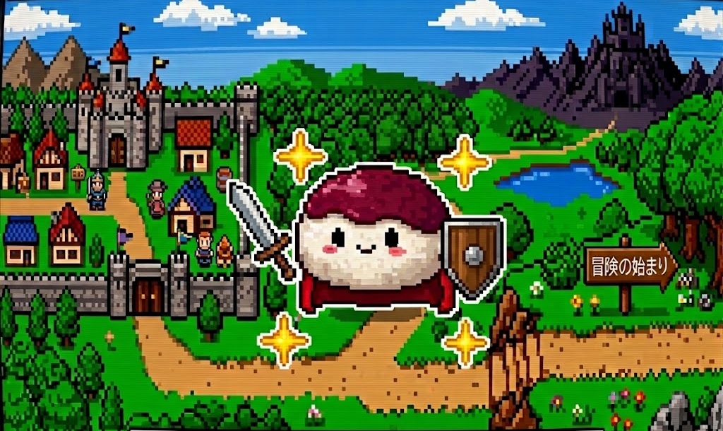 BOTAMOCHI QUESTクエスト開始のイメージ